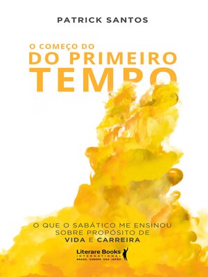 cover image of O começo do primeiro tempo